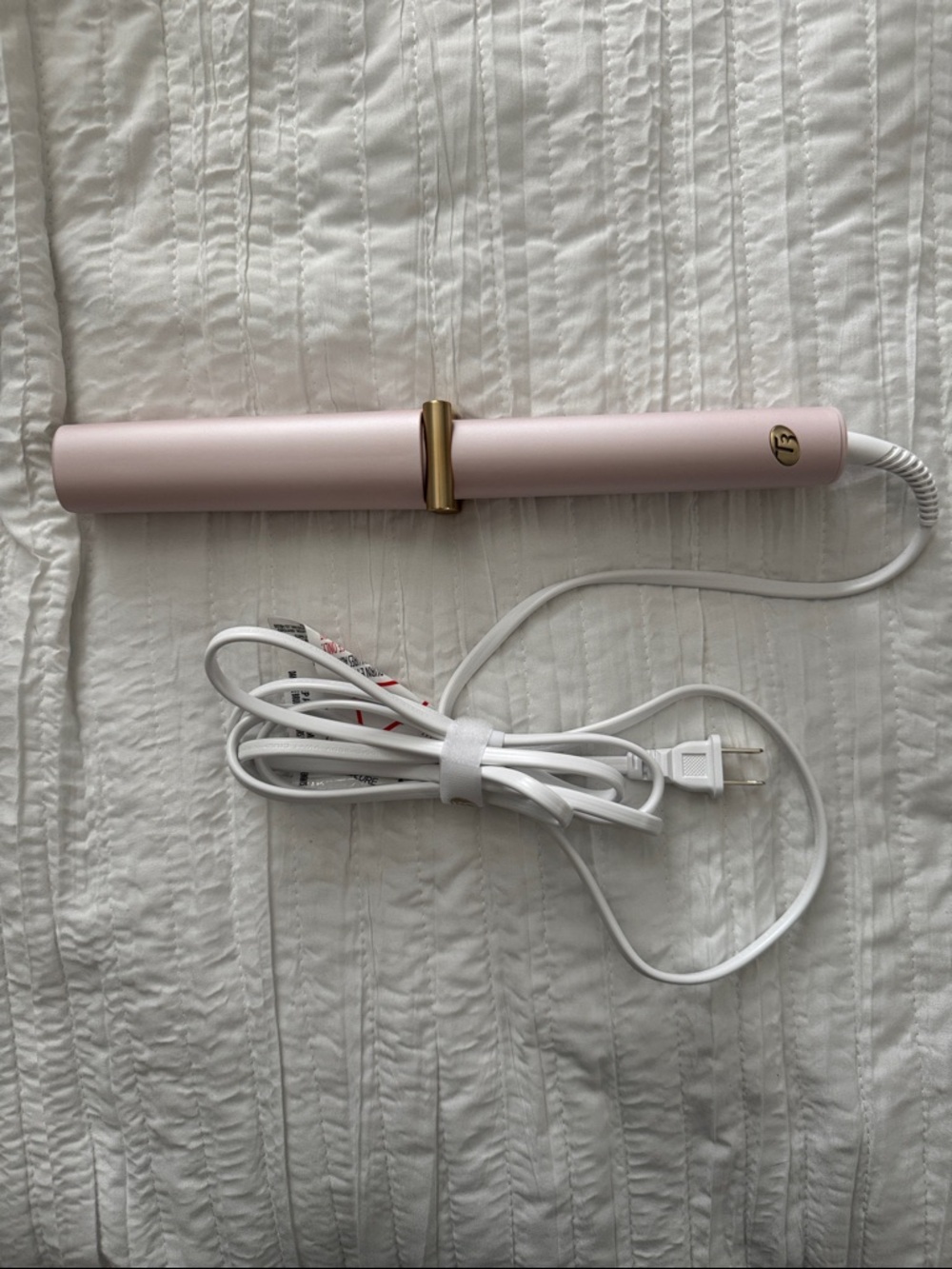 T3 Pink and Gold Mini Flat Iron Hair Straightener